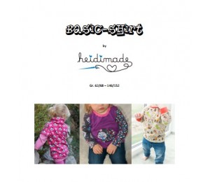 Basic Shirt - Freebook von heidimade